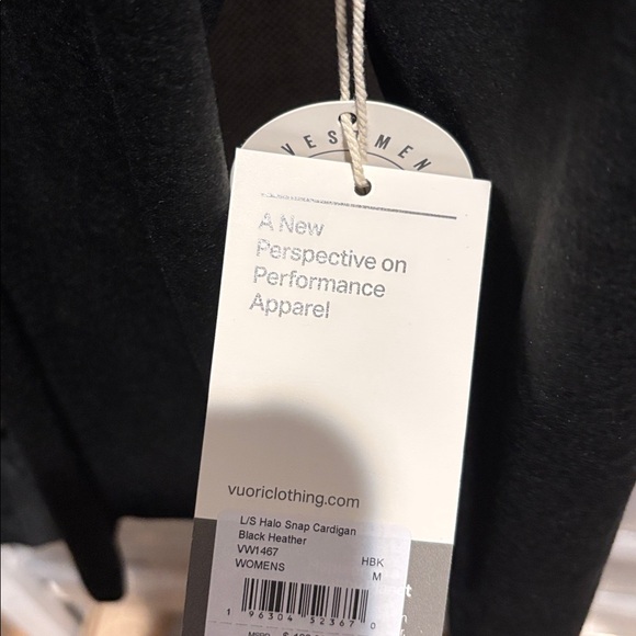 NWT Vuori Long Sleeve Halo Snap Cardigan - Picture 6 of 6